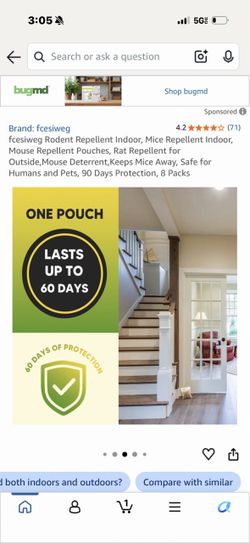 Rodent Repellent Pouches 8-Pack
