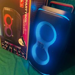 JBL Partybox Club Live 120 Portable Bluetooth Speaker w/ Led Lights, 160 Watts, No Microphone 