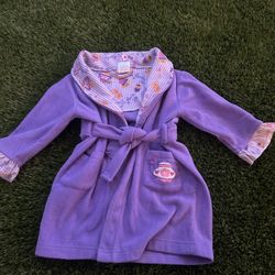 VTG girls Size 2T purple Robe ( Bunz Kidz)