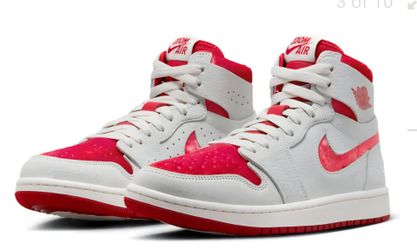 Air Jordan 1 High Zoom CMF "Valentine's Day"- Woman's (DV1304 106)