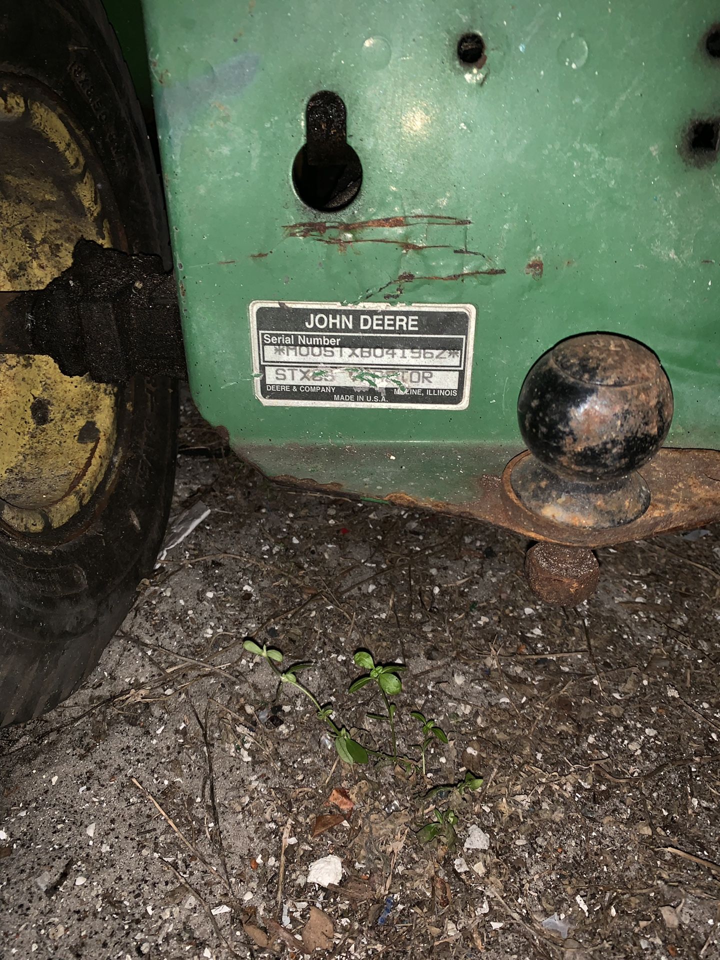 John Deere tractor