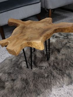 Wooden coffee table