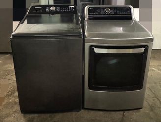 Samsung washer and LG Dryer top load