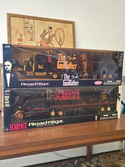 Jada Road Rigz The Godfather & Scarface Die-Cast Trucks collectibles