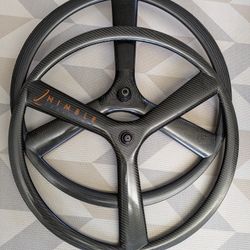 Nimble Crosswind Carbon Trispoke Road Wheelset