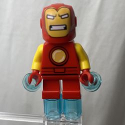 LEGO Minifigure sh0362 Iron Man Short Legs 2017 Mighty Micros Marvel (Rare Collectors Item!)