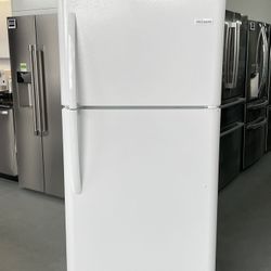 Frigidaire 18 Cu. Ft. White Top Freezer Refrigerator - FFTRTW 1ATX2