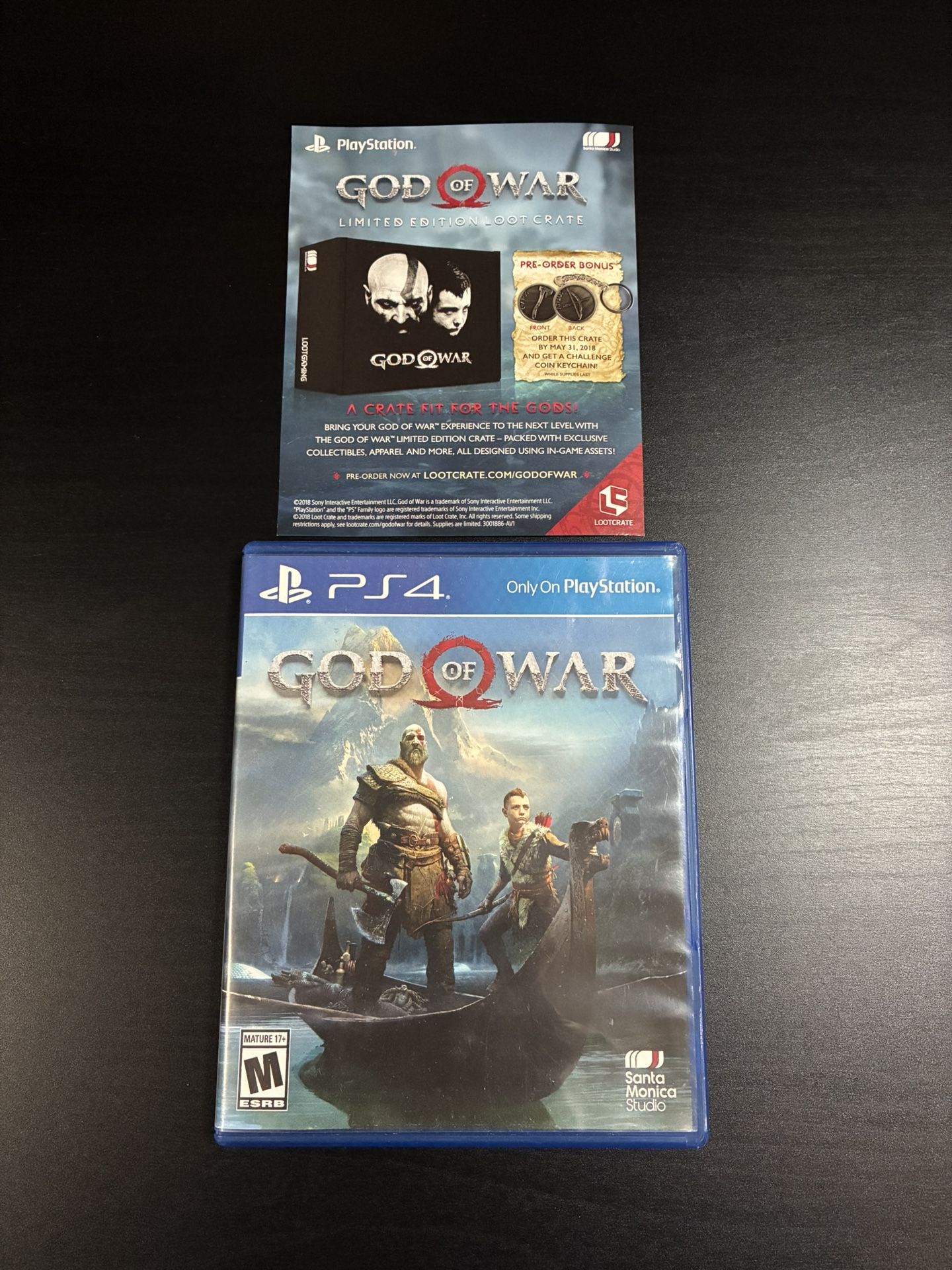 God of War for PlayStation 4 PS4