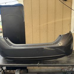 2014 2015 2016 2017 2018 TOYOTA COROLLA REAR BUMPER COVER OEM USED 