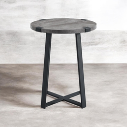 Walker Edison Modern Wrap Base Accent Table