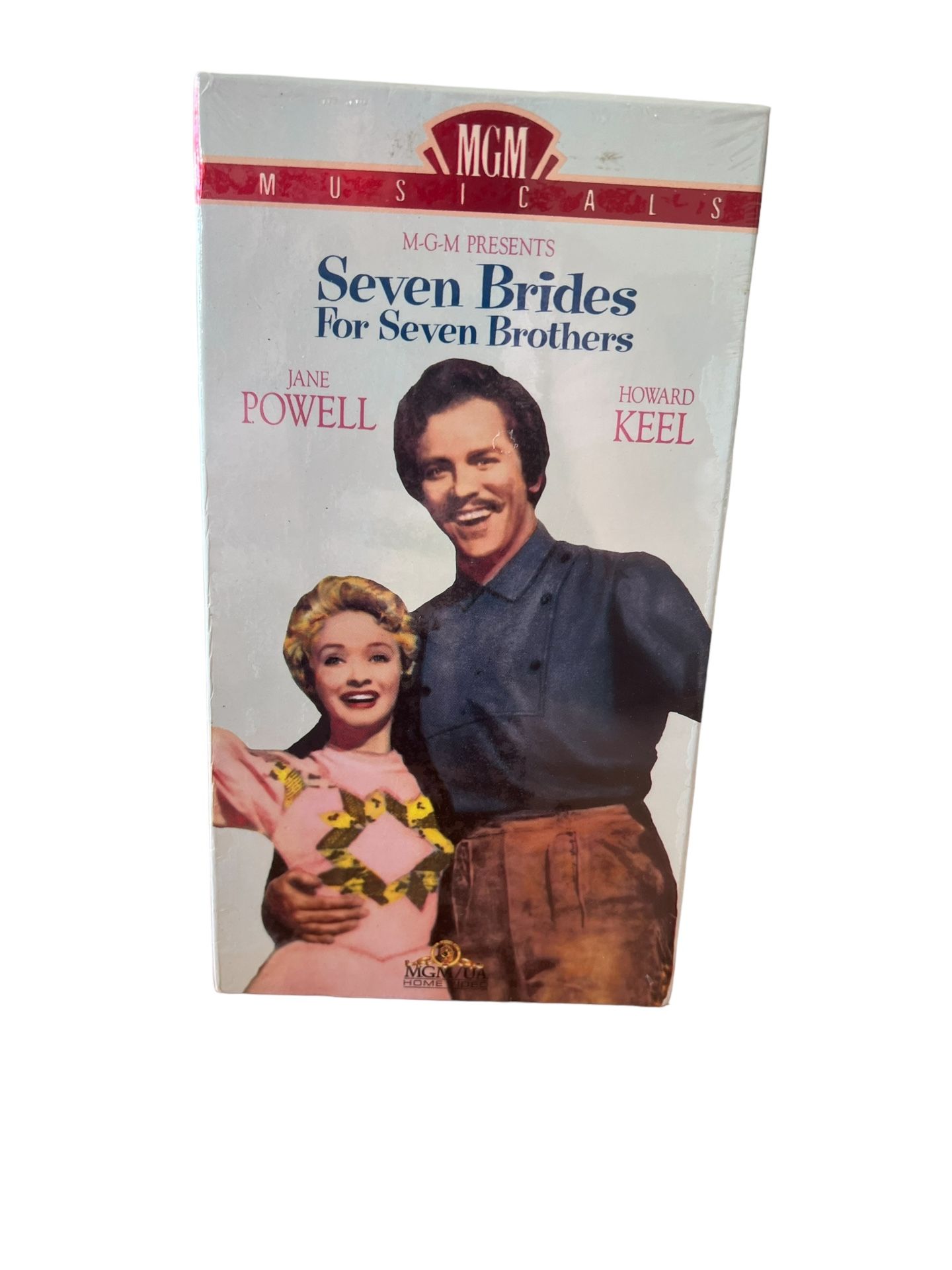 Seven Brides for Seven Brothers (VHS, 1998) Rated G Metro Goldwyn Mayer  This classic musical VHS tape features the beloved film "Seven Brides for Sev
