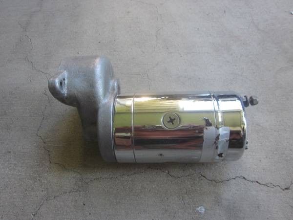 Harley Davidson OEM starter off of a 81 Wide Glide shovel