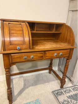 Vintage Style Secretary Desk / Vanity