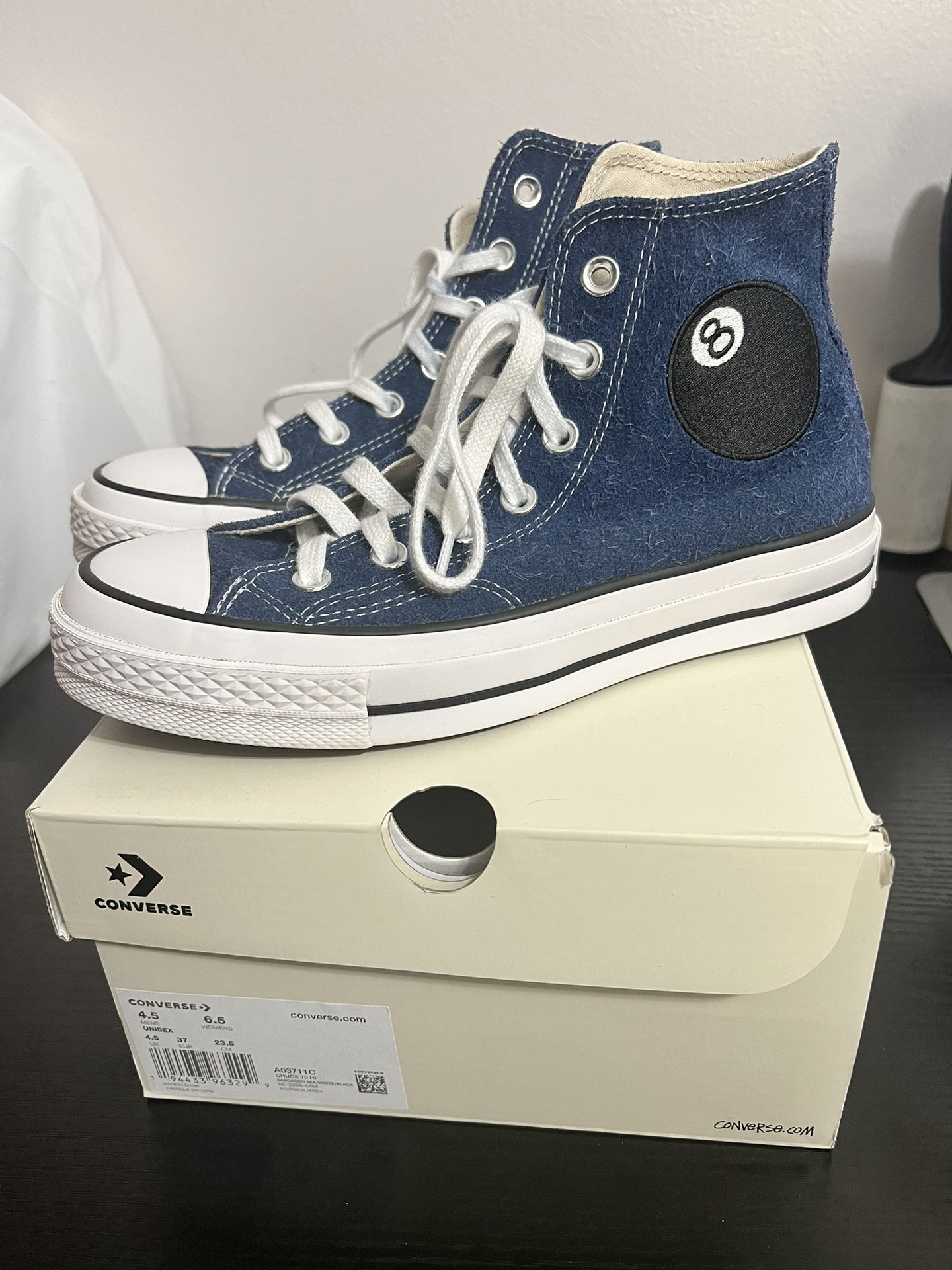 Stussy 8 Ball Converse