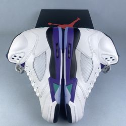 Air jordan 5s WHITE PURPLE   more colors available