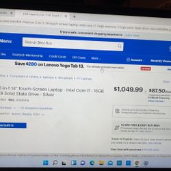 Dell Inspiron 14 5410 2-1 Laptop