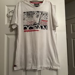 White “Terre de Marins” graphic t-shirt - new , imported from France 