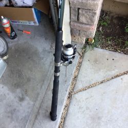 Diawa  Strike Force  4000 B Fishing Reel With Shamino  Rod Excellent Condition 