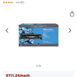 HP 05A Office Depot Black Toner Cartridge