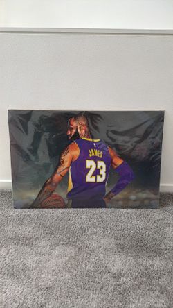 LeBron James Lakers Poster