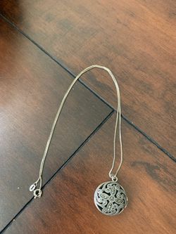 Sterling silver locket