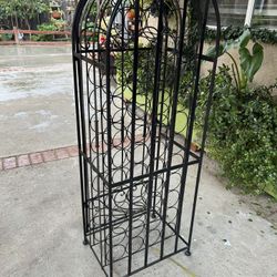 Iron Wine Rack