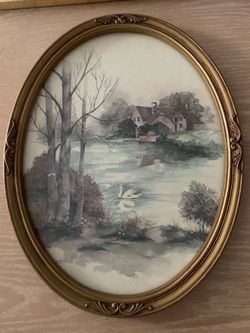 Oval print