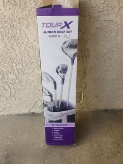 New* TourX junior golf set 8-11