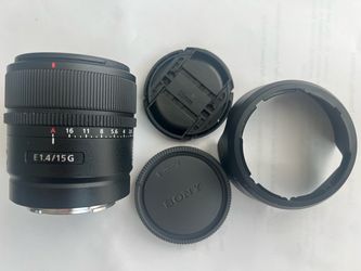 Sony E 15mm f/1.4 G Lens