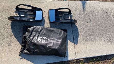 Extended tow mirrors for rv and trailer