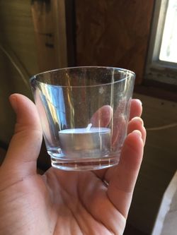 Lot of candles and candle holders