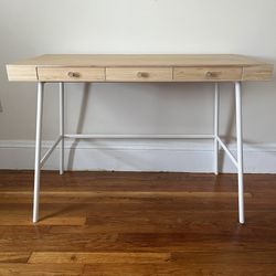 Simple And Neat Wooden Desk 
