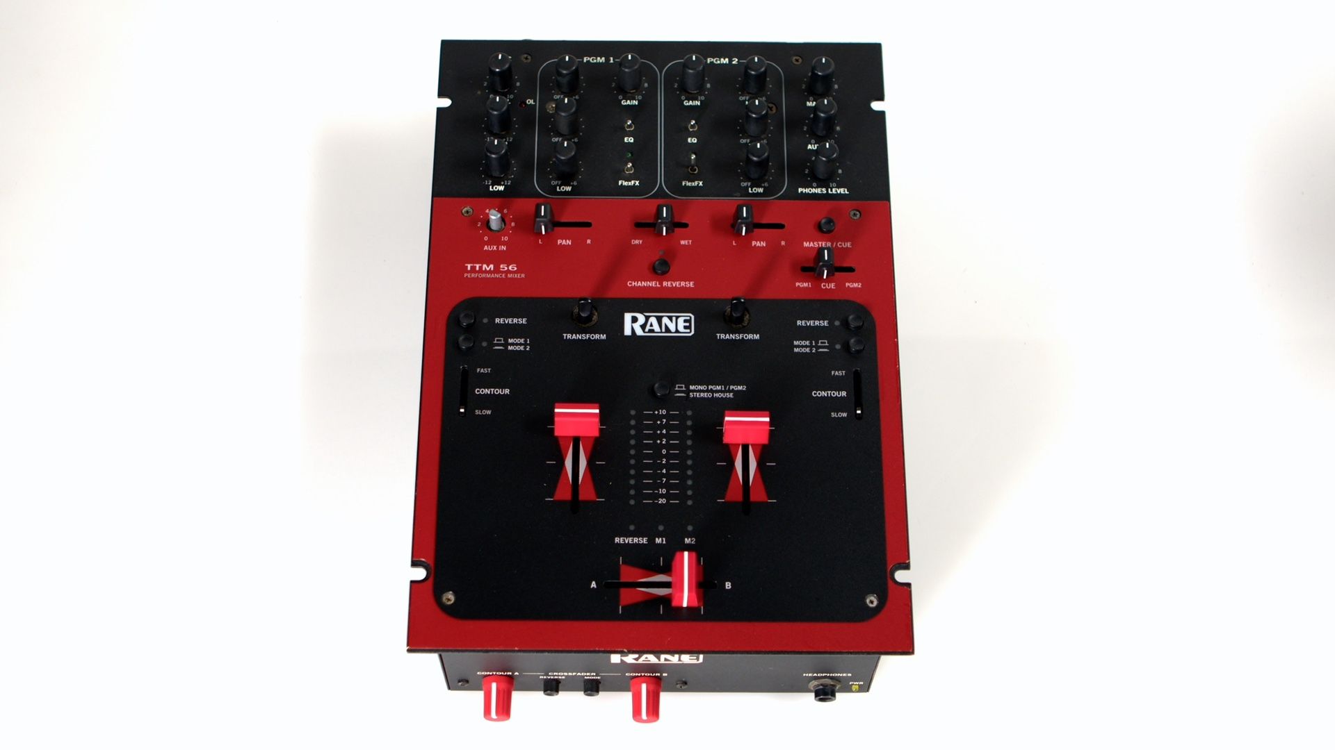 Rane TTM-56 "Rare" Red Professional 2-Channel DJ Mixer For Sale!