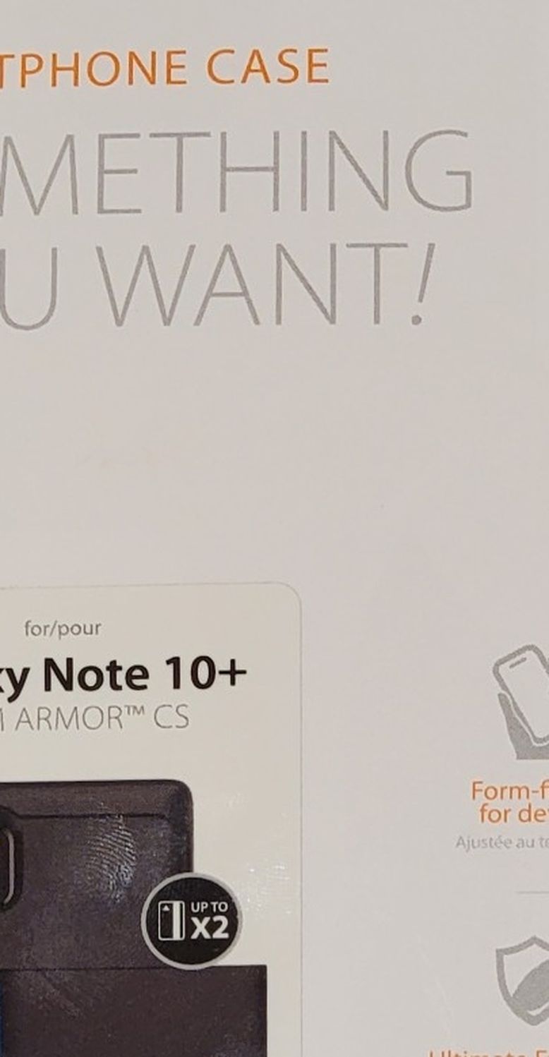 Spigen Case For Samsung Note 10 + With Card Holder