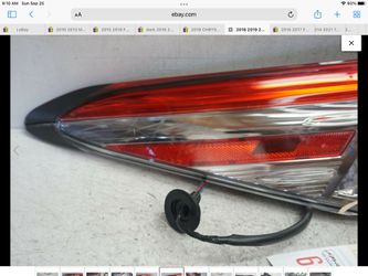 chipped 2018-2020 TOYOTA CAMRY LED LEFT DRIVER TAIL LIGHT 2019 OEM UC57879 Thumbnail