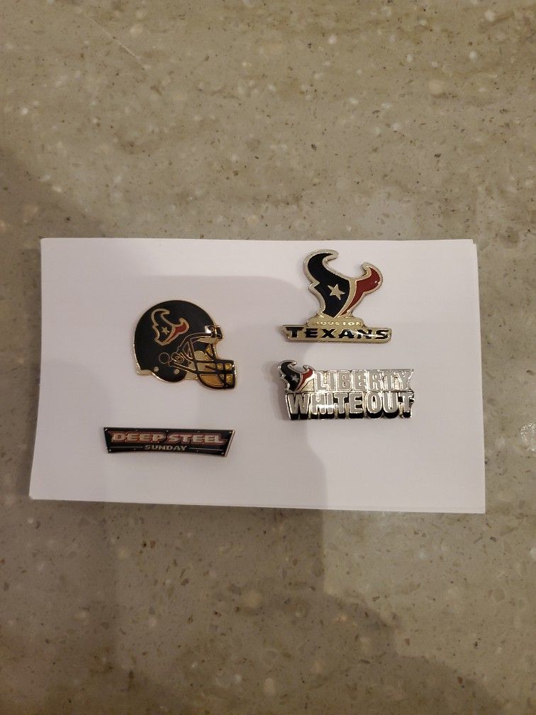 TEXANS PINS