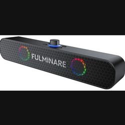 FULMINARE Bluetooth Speaker with 26W HD Sound, Portable Speaker Up to 30H Playtime, AUX&TF-Card&USB Input, LED Lights, Speakers Bluetooth 5.3 Wireless
