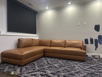 Pristine Leather Sectional