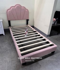 Twin size bed frame only