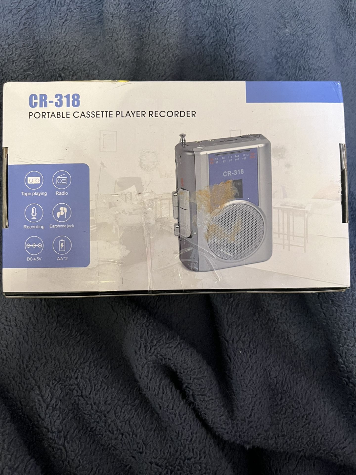 portable cassette player recorder 