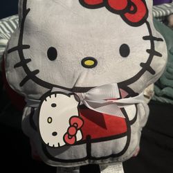 Hello Kitty Throw Set