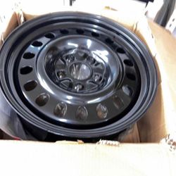 Wheel Rim for 2011-2020 Dodge Durango 18 in Black Steel Rim Direct Fit, New