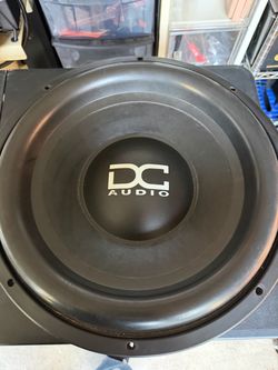 15” DC Audio sub