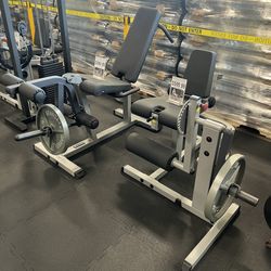 Leg Extension And Leg Curl Combo Machine. Spacesaver Design 