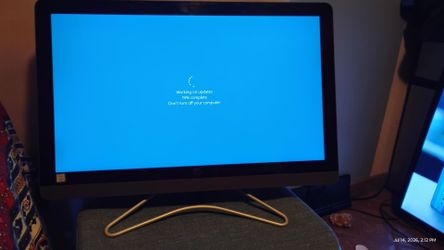Hp all in one desktop conputer
