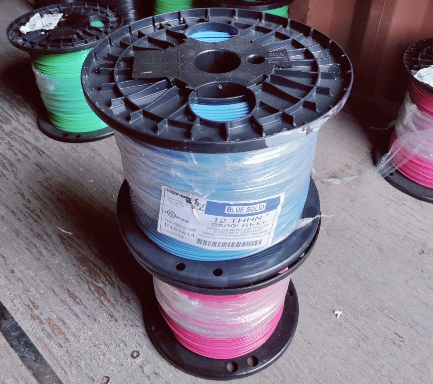2,500' #12 Solid Thhn Copper Wire
