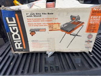Ridgid Tile saw