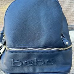 Bebe Mini Backpack Gold Hardware 