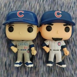 Funko POP MLB Chicago Cubs Anthony Rizzo & Javier Báez