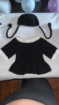 Hand Knit Wednesday Adam Halloween Costumes 